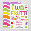 Search for twotti frutti party invitations Baby girl