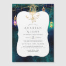 Search for arabian nights party invitations Gold