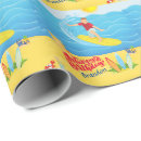 Search for surf wrapping paper Happy birthday