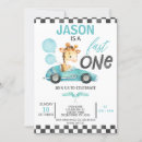 Search for cars 1st birthday invitations Modern