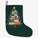 Search for teacher christmas stockings Book lover