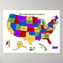 Search for school map posters United states