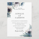 Search for anemone wedding invitations Modern