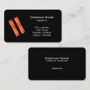 Search for bacon business cards Restaurant