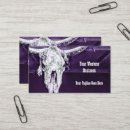 Search for cow skull business cards Cowboy