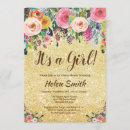Search for glam baby shower invitations Blush
