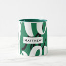 Search for black and green mugs Sports