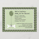 Search for balloon dog invitations Paw