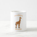 Search for funny giraffe mugs Pun