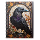 Search for raven notebooks Halloween