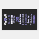 Search for lupus warrior stickers Purple