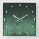 Search for dark green clocks Modern