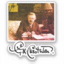 Search for english literature stickers Writer