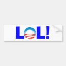 Search for lol bumper stickers Obama