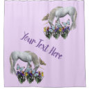Search for unicorn shower curtains Purple