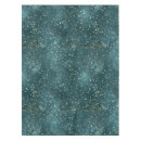 Search for teal and gold tablecloths Green