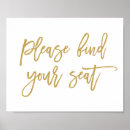 Search for chic wedding posters Gold