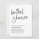 Search for printable bridal shower invitations Minimalist