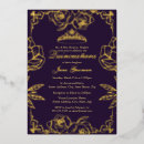 Search for purple gold white invitations Rose