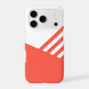Search for red and white lines iphone cases Abstract