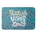Search for positive vibes bath mats Inspirational
