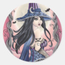 Search for fairy witch stickers Moon