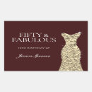 Search for fifty and fabulous stickers Party