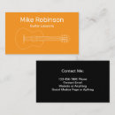 Search for music instructor business cards Simple