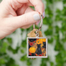 Search for halloween cat key rings Kitty