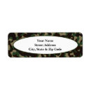 Search for camouflage return address labels Green
