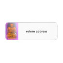 Search for buddha return address labels Purple