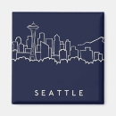 Search for seattle skyline magnets Pacific northwest