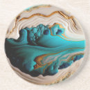 Search for gemstone coasters Aqua