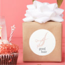 Search for hair stylist logo stickers For her