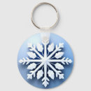 Search for snowflake key rings Cold weather