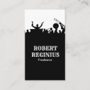 Search for band business cards Black
