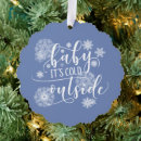 Search for cold christmas cards Typography