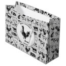 Search for farm animal gift bags Rustic