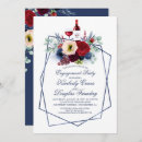 Search for wine engagement party invitations Floral
