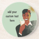 Search for vintage cocktail cocktail coasters Kitsch