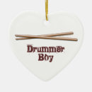 Search for drumstick christmas tree decorations Drummer