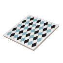 Search for blue geometric pattern tiles White