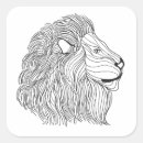 Search for lion head stickers Mandala