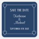 Search for dark blue wedding stickers Navy