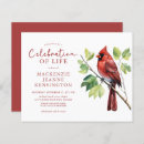 Search for bird memorial invitations Modern