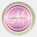Search for gold purple wedding stickers Violet