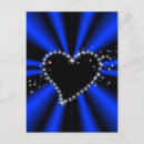 Search for blue hearts postcards Elegant