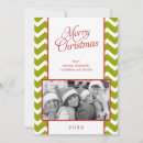 Search for chevron christmas cards Trendy