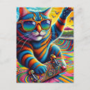 Search for vertical stripes postcards Ai generated