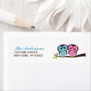 Search for owl wedding return address labels Owls